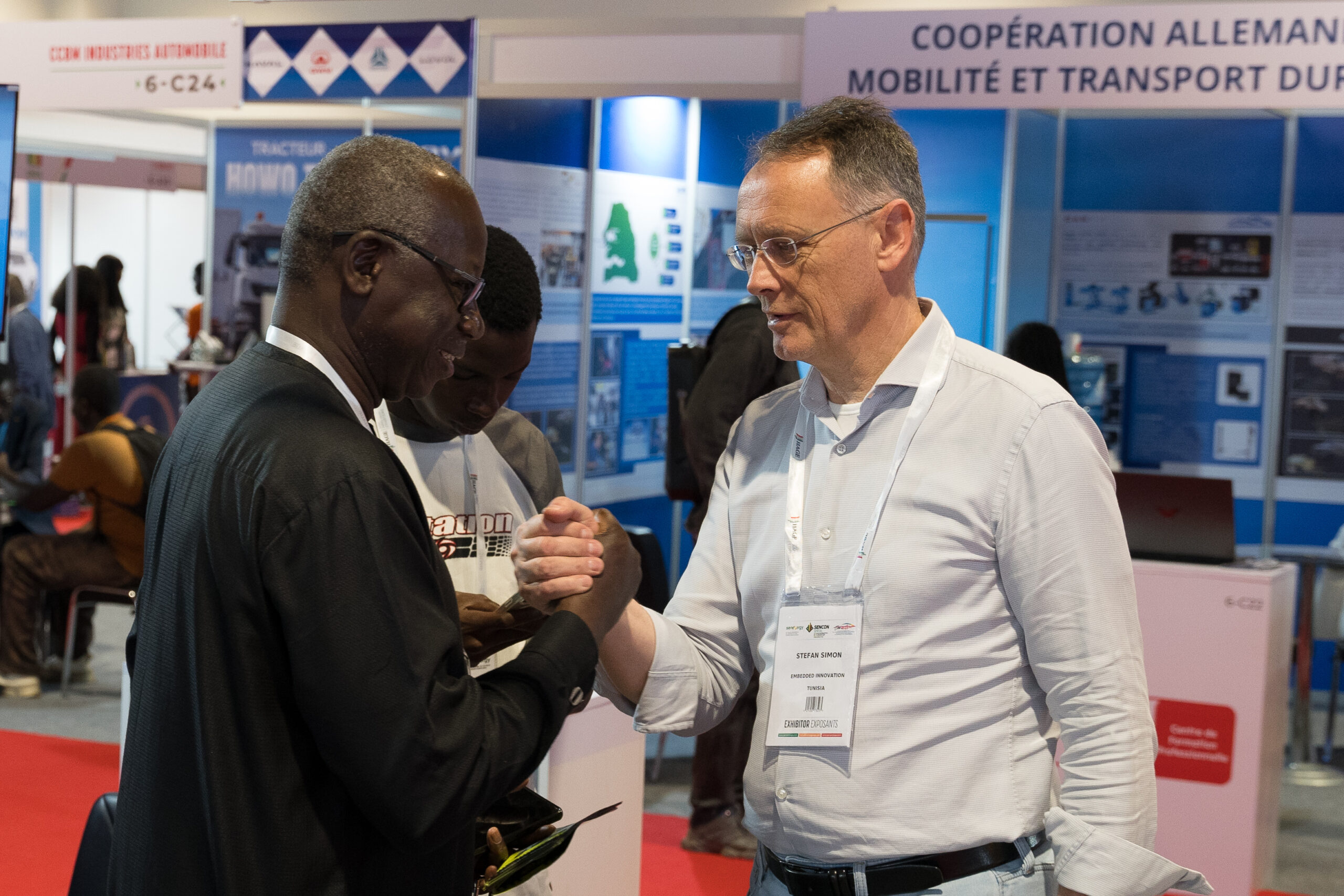 Partnership meeting at Dakar Mobility Fair 2026